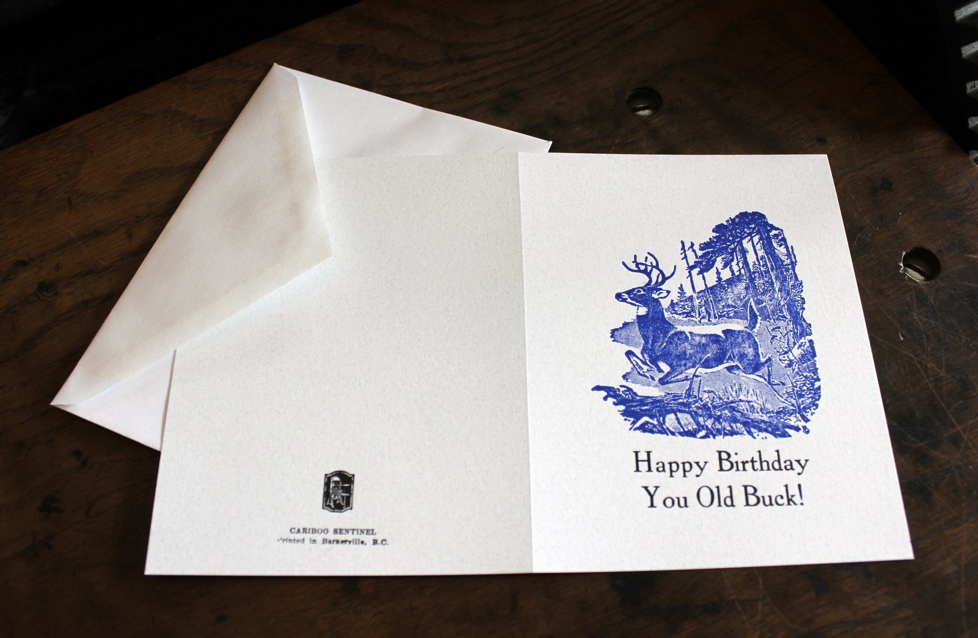 Happy Birthday/Anniversary - Letterpress Cards